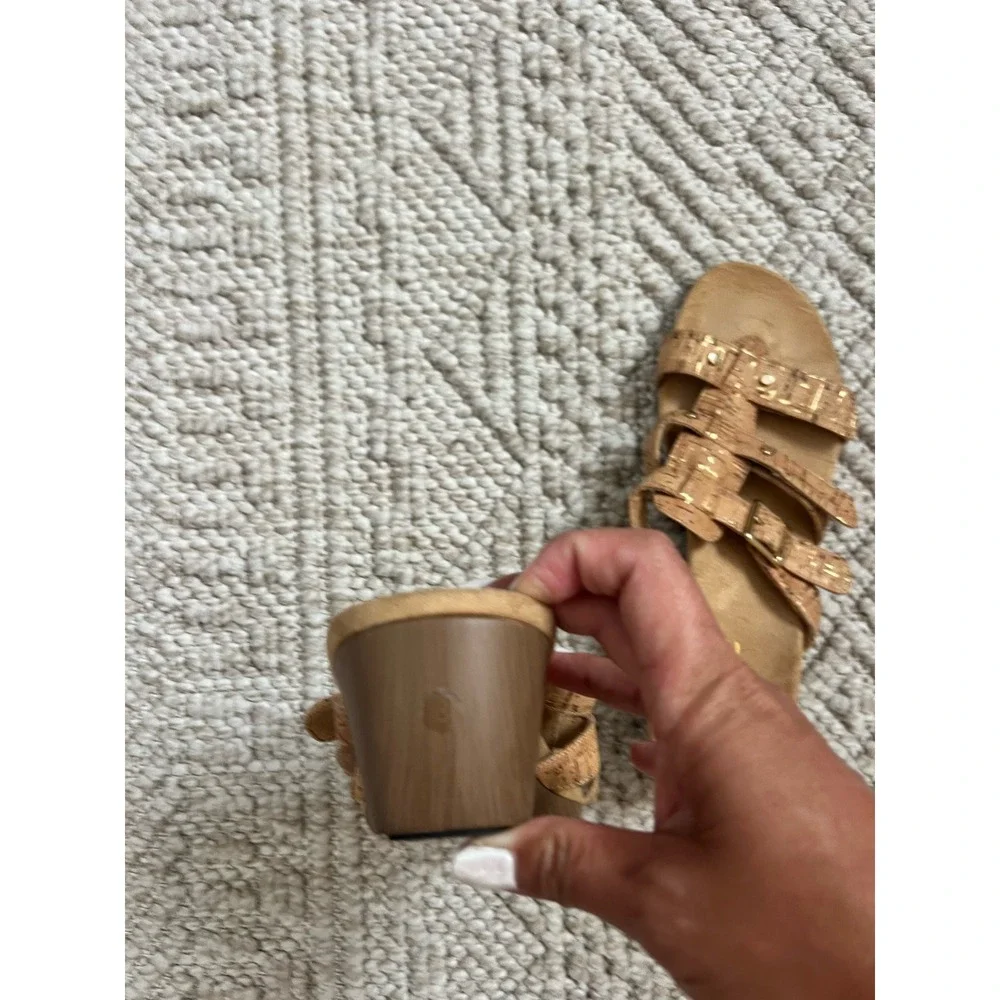 Vionic cork wedge